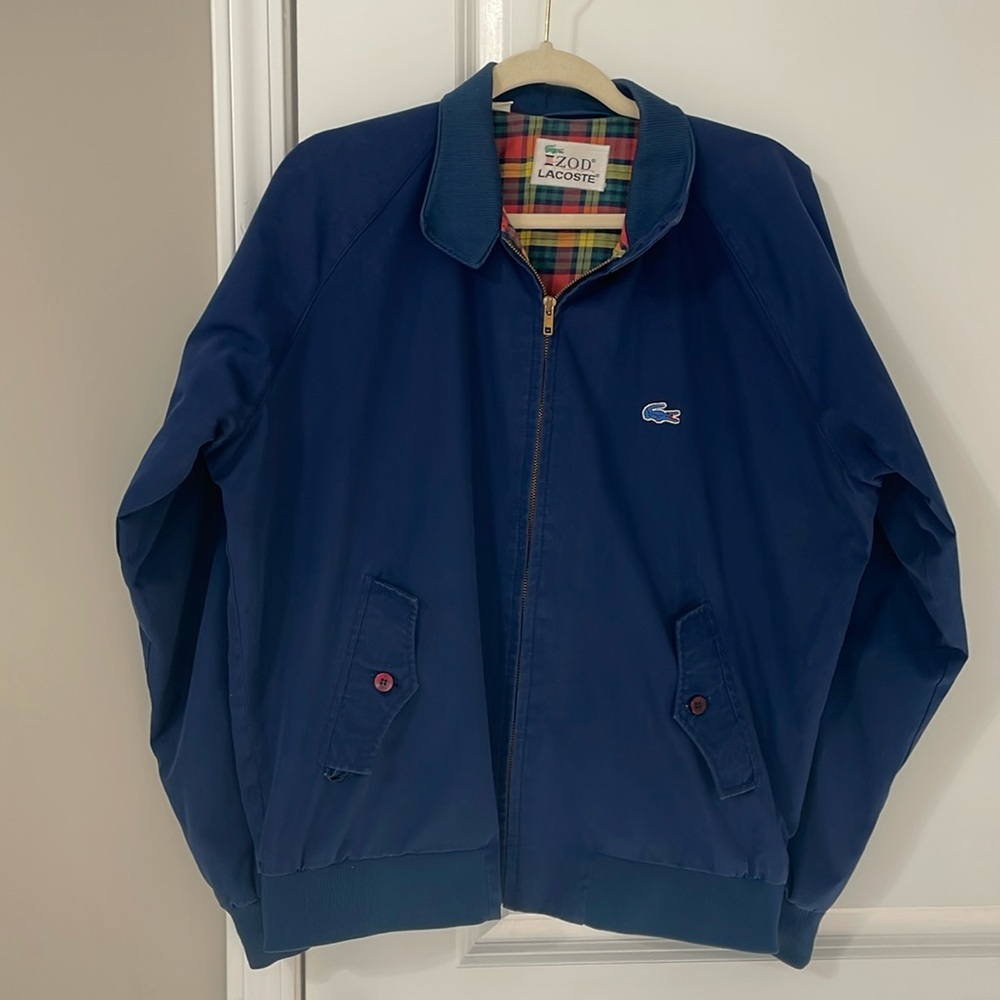 *VINTAGE* IZOD LACOSTE men’s jacket size large